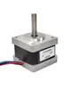 Motor paso a paso 35 micro motor pequeño longitud del cuerpo 28 mm torque 12Ncm cuatro cables eje simple/doble motor paso a paso 35byg