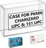 Caja de exhibición acrílica magnética a prueba de polvo, adecuada para paquetes de Pokémon UPC SPC Booster