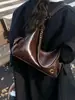 Bolso Nuevo Retro para Mujer de Viaje Gran Capacidad Bolso Cruzado para Dama Estilo Brillante Otoño e Invierno Color Rojo Red Social Bolso de Hombro