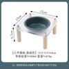 Tazón Creativo de Color Sólido con Boca Contrapuesta con Soporte para Tazón Tazón de Cerámica para Mascotas Tazón de Agua Antivuelco Tazón para Gatos Tazón para Perros Recipiente para Comida para Gatos Perros Utensilios para Comida