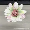 Flores Artificiales de Dalia en Colores Otoñales para Arreglos de Boda, Decoración del Hogar, Materiales para Arreglos Florales Hechos a Mano y Accesorios para Hacer Adornos para el Cabello