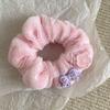 Ligas de Lana para Otoño e Invierno, Dulces Cuerdas para el Cabello, Pequeños Regalos, Ligas de Felpa, Accesorios para Cabello Grueso, Lazos de Encaje, Ligas de Goma para Mujer