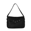 2026 Nuevo Bolso de Hombro Cuadrado Pequeño de Moda para Mujer con Patrón de Lichi Retro, Bolso Versátil de Hombro y Cruzado