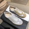 Zapatillas de Entrenamiento Alemanas 2026, Zapatillas Planas Retro de Cuero Genuino para Primavera y Verano, Zapatillas Casuales con Cordones Estilo Coreano para Mujer Que Son Cómodas y No Cansan los Pies