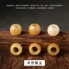 Cuentas con agujero grande, cuentas sueltas, piedra natural, cristal, ágata, piedra ojo de tigre, cuentas espaciadoras, accesorios semiacabados para joyería DIY, accesorios para collares