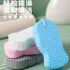 Esponja de Baño 3D para Bebé con Patrón de Escamas de Pescado, Esponja de Baño Tridimensional que No Lastima la Piel, Herramienta Indolora para el Baño del Bebé