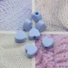 Acrílico Furo Reto Coração de Pêssego Cor Doce Contas Contas Joias DIY Corrente de Celular Chaveiro Pendente de Carro Acessórios com Contas