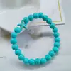 Pulsera de Concha, Moderna Joyería de Estrella de Mar y Tortuga Marina, Pulsera Tejida a Mano, Pulsera Elástica de Cuerda con Concha de Tortuga Marina de Pino Azul