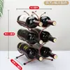 Adorno de Rejilla para Vino de Hierro Forjado Bicicleta Triciclo Rejilla para Vino Estilo Europeo Hogar Sala de Estar Sala de Modelos Estante de Exhibición Estante para Botellas de Vino Bronce Antiguo