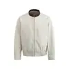 Chaqueta casual de estilo minimalista japonés, moderna y madura, con cuello alto para hombres y mujeres, diseño de corte holgado, abrigo de otoño para parejas de Rumeng