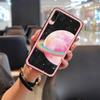 Adequado para Capa de Celular Candy Graffiti Simples Jovem Engraçado Cor Sólida Desenho Animado Nova Silicone Borda Completa para Homens e Mulheres