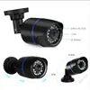 Cámara de vigilancia analógica coaxial Full HD para exteriores de origen transfronterizo 1200TVL, blanco y negro, impermeable, conexión directa a TV