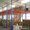 Estanterías para Almacén Dongguan Shenzhen, Oficina con Estructura de Acero Loft de Doble Piso, Plataforma de Fabricante Directo Personalización, Multicapa