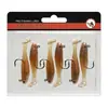 Cebo Artificial 9cm 12g Anzuelo Único Cola en T Plomado Hundimiento Señuelo Blando Venta al por Mayor Señuelo de Natación