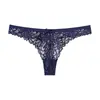 Tanga respirável nova para menina estilo puro desejo com renda europeia e americana, lingerie feminina sexy e moderna, malha de pêssego no bumbum, cintura baixa