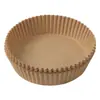 Prato de Papel Especial para Air Fryer Household Pad de Papel Absorvente de Óleo Forno de Alimentos Assando Ferramenta de Papel Silicone Folha de Alumínio Prato Assando