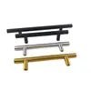 Manija Personalizada de Acero Inoxidable Sólido de Lujo Ligero, Manija Redonda Larga Simple para Puerta de Gabinete, Manija de Cajón y Gabinete Estilo Francés