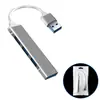 Expansor de Interfaz Tipo-C Hub Cuatro en Uno Estación de Acoplamiento Computadora Tableta Hub USB Transmisión de Alta Velocidad Memoria USB