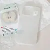 Soporte de Manzana Verde Adecuado para Funda de Teléfono Apple 16 Pro Max iPhone 15 Graffiti de Nicho 14 Mate 17 con Cadena