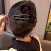 Pinza para el pelo 2025 Estilo Nuevo con Tachuelas de Diamante Pinza de Garra de Gama Alta para Mujer Pinza Perezosa de Celebridad de Internet para la Parte Posterior de la Cabeza Pinza para el Cabello Pinza de Pato Accesorio para el Cabello