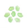 Colgante de hoja de ginkgo esmaltada checa de AliExpress, hecho a mano, con forma de horquilla antigua.
