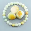 Pulsera Popular Transfronteriza Temu Xiyin Tk con Cuentas Hecha de Aventurina Verde Ojo de Tigre Pulsera Elástica Hecha a Mano