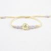Venta Directa de Fábrica pulsera de flor de encaje estrellado flor seca estilo pastoral dulce fresco tejido a mano punto escénico venta caliente
