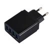 Cargador LED luminoso de 4 puertos para teléfono móvil Cargador 4USB cabezal de carga para teléfono móvil cargador de viaje entrega transfronteriza