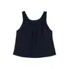 ALINDM Camiseta sin mangas Talla Grande para Mujeres Talla Grande Estilo Coreano 100kg Cintura Alta que Cubre el Vientre Falda de Corte A para Mujeres