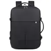 Mochila de Negocios Transfronteriza 2026 para Hombre, Mochila de Viaje Multifuncional para Exteriores, Mochila Impermeable para Computadora, Expandible