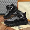 Zapatos para Hombre talla extra Combinan con todo Montañismo Antideslizantes Resistentes al Desgaste Exteriores Casuales Modernos Zapatos de Primavera Estilo Coreano Otoño Ligeros Zapatos Torre