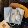 Bolso de mujer de moda transfronterizo 2026 verano nuevo popular bolso tote de gran capacidad, bolso de hombro versátil y moderno para el día a día