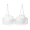 Lingerie Sexy de Renda Transfronteiriça para Mulheres, Sutiã Push-Up para Seios Pequenos, Aro Macio, Sutiã Vermelho Fino, Sutiã Levanta-Busto para Aumento Lateral dos Seios