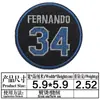 Yaxiu Nuevo Parche de Letras Blanco y Negro Parche Decorativo para Ropa y Bolsos Parche de Tela Bordado con Letras Inglesas Rectangular