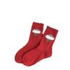 Meias de Lã Vermelhas Ankora para Crianças Outono e Inverno Presentes de Ano Novo Meias Vermelhas Espessas Quentes Ano do Coelho