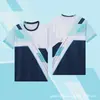 Direto da Fábrica Personalizado Roupa de Badminton Impressão Digital Tudo-em-Um Adulto Crianças Competição Treinamento Respirável Secagem Rápida Camisa
