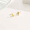Pendientes Zhongxing de Estilo Europeo y Americano Transfronterizos Pendientes con Aguja de Plata S925 Diseño Exagerado de Personalidad Pendientes de Alto Sentido para Instagram Venta al por Mayor