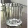 Ventas de Fábrica Taza de Vidrio Transparente para Velas Taza para Velas de Aromaterapia DIY Portavelas Cuadrado Redondo Taza Pequeña para Velas Se Puede Procesar