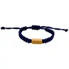 Pulsera Rectangular Tejida de Acero Inoxidable Grabable para Pareja Pulsera de Acero de Titanio Personalizada de Moda Hecha a Mano
