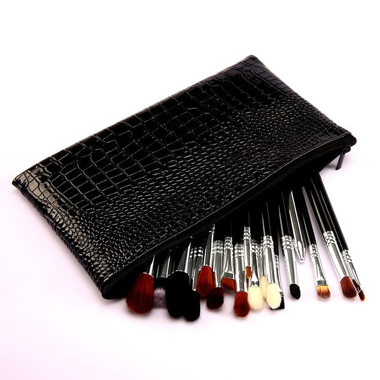 19支眼部刷套装带包