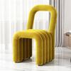 Cadeira de Jantar Dopamina para Casa Minimalista, Cadeira com Encosto Estilo Ins, Banco para Trocar Sapatos, Cadeira de Maquiagem, Banco para Casa Minimalista