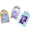 Portatarjetas PVC Persecución de Estrellas Tarjeta Pequeña Permiso de Trabajo Control de Acceso Tarjeta de Autobús Portatarjetas Tarjeta de Comedor Escolar Set de Almacenamiento de Fotos de Identificación Personalización