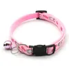 Collar con Cascabel de Gato Estampado Collar para Perro Collar de Gato Collar Decorativo Joyería para Gatos Collar de Gato Suministros para Mascotas
