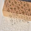 Tomoni adesivos finos e resistentes para unhas adesivos populares vintage para unhas atacado de fábrica amuleto de bambu estilo japonês 3505