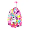 Mala Trolley Infantil, Mala de Viagem Leve de Grande Capacidade 16 polegadas Desenho Animado Novo Estilo Jardim de Infância Aluno do Ensino Fundamental Mala