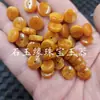 Contas Fluorescentes Flutuantes de Cera de Abelha Jade para Água Salgada Contas Soltas Amarelo Óleo de Galinha Artificial Contas Espaçadoras de Cera de Abelha Velha Acessórios para Joias