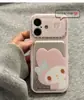 Funda de teléfono linda estilo coreano con lunares de My Melody KT, adecuada para modelos iPhone 18 Pro Max, Apple 17P y los nuevos 16P