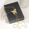 Ventas Directas de Fábrica Collar de Mariposa Licuada para Tirar Diseño Dulce de Nicho para Mujer Accesorios de Lujo Ligero para el Trabajo al por Mayor