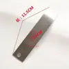 Accesorios máquina depiladora portavasos de cera tamaño manguito de cobre cuchilla para vello portavasos delantero y trasero lámina de hierro resorte de cerámica blanca portavasos de cera