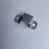 Accesorios para Barandillas de Acero Zincado, Conector en U para Tubo Cuadrado, Tapón Interno, Soporte de Columna Cuadrada Fijo en Forma de U, Marco en Forma de U